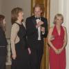 Le prince William avec Julia Samuel au gala du 21e anniversaire de Child Bereavement UK, dont il est le parrain, le 15 octobre 2015 à Londres.
