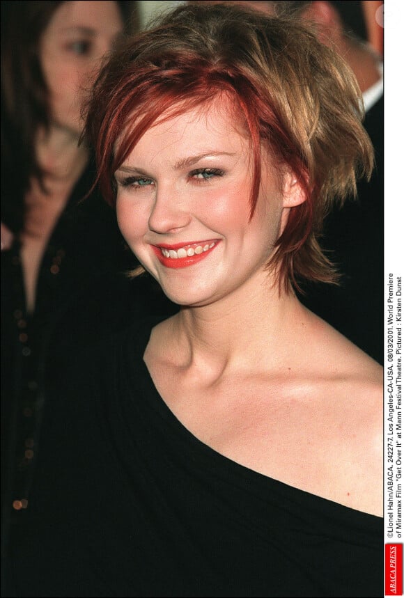 Kirsten Dunst à Los Angeles en mars 2001.