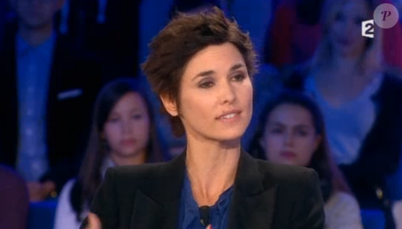 Eglantine Eméyé dans On n'est pas couché sur France 2, le samedi 17 octobre 2015.