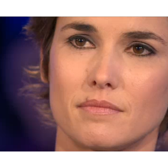 Eglantine Eméyé dans On n'est pas couché sur France 2, le samedi 17 octobre 2015.