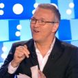 Laurent Ruquier dans  On n'est pas couché  sur France 2, le samedi 17 octobre 2015.