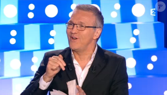 Laurent Ruquier dans On n'est pas couché sur France 2, le samedi 17 octobre 2015.