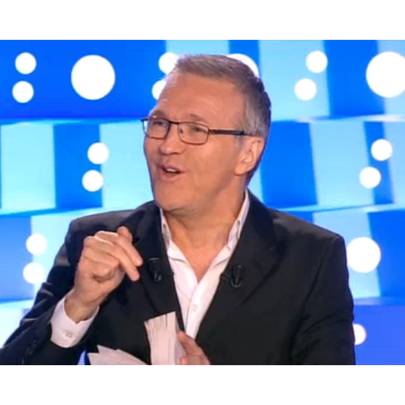 Laurent Ruquier dans On n'est pas couché sur France 2, le samedi 17 octobre 2015.