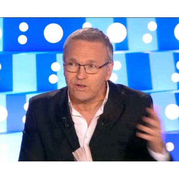 Laurent Ruquier dans On n'est pas couché sur France 2, le samedi 17 octobre 2015.