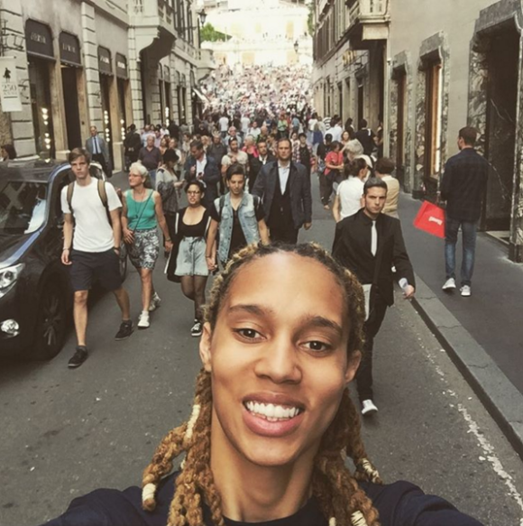 Brittney Griner, photo publiée le 9 octobre 2015