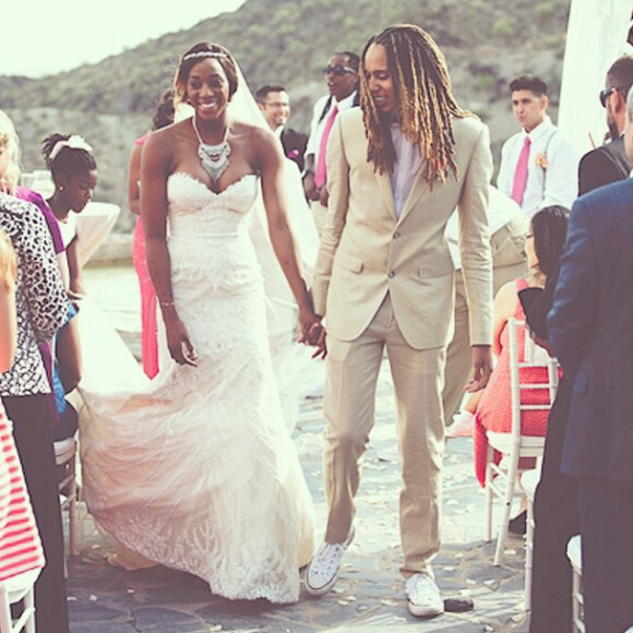 Brittney Griner et Glory Johnson se sont mariées le 8 mai 2015 - photo publiée le 13 mai 2015