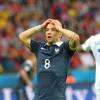 Mathieu Valbuena lors du match entre la France et le Honduras à l'Estadio Beira-Rio de Porto Alegre, le 15 juin 2014