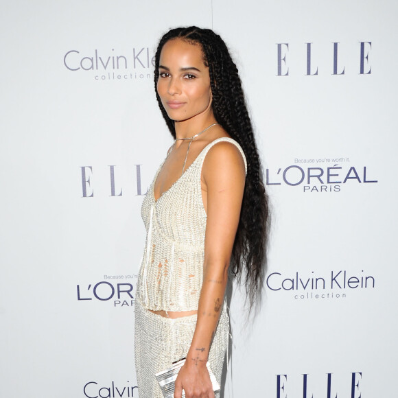 Zoë Kravitz aux Elle Women In Hollywood Awards, Four Seasons Hotel, Los Angeles, le 19 octobre 2015.