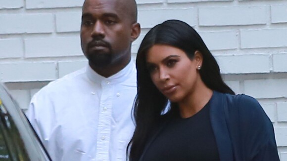 Kim Kardashian : Sexy maman au bras de son Kanye