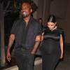 Kim Kardashian et Kanye West sont allés diner à Los Angeles le 20 octobre 2015