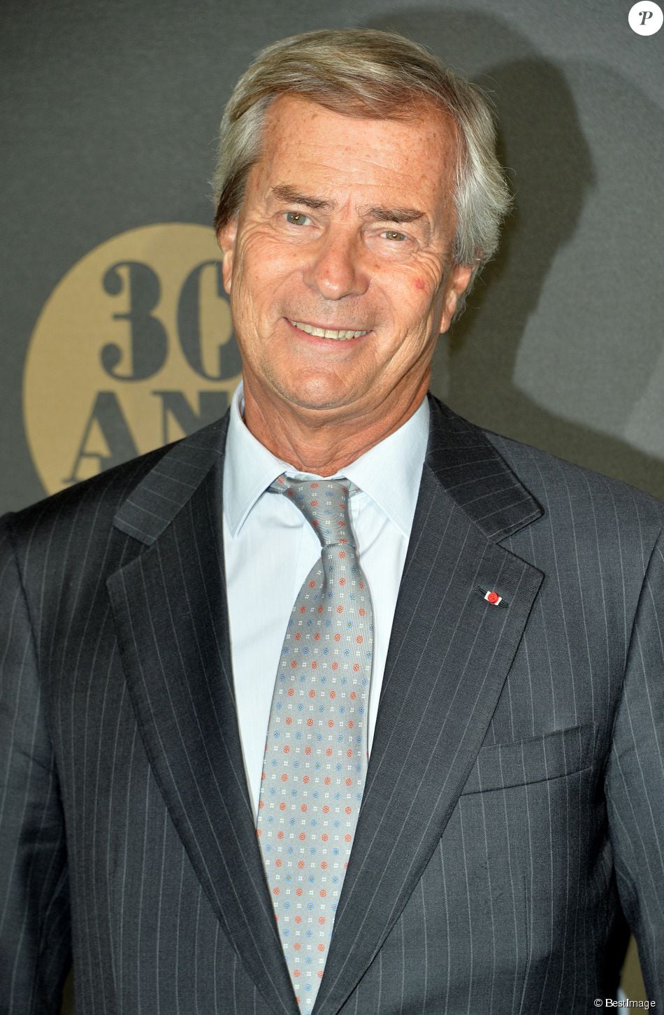 Vincent Bolloré, au Palais de Tokyo à Paris le 4 novembre 2014