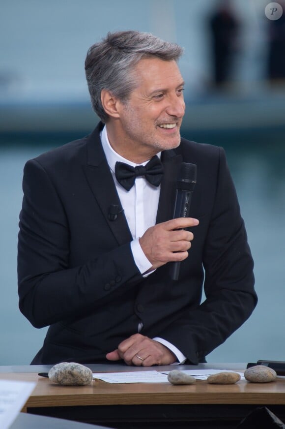 Antoine de Caunes à Cannes, le 22 mai 2015.