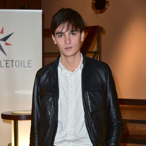 Exclusif - Alain-Fabien Delon pose lors de la projection du documentaire "Alain Delon, cet Inconnu" au Club de l'Etoile à Paris le 21 octobre 2015.