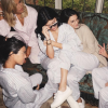 Kourtney, Khloé Kardashian, Kylie, Kendall Jenner et Kim Kardashian assistent à la baby-shower de Kim dans la villa du couple Azoff à Beverly Hills. Le 25 octobre 2015.