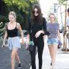 Gigi Hadid, Kendall Jenner et Cara Delevingne à Los Angeles, le 24 octobre 2015.