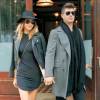 Robin Thicke et sa copine April Love Geary a New York, le 21 octobre 2015