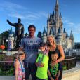 Noah Galloway, son ex-fiancée Jamie Boyd et ses trois enfants / photo postée sur Instagram.