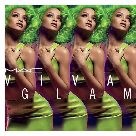 Rihanna était l'égérie de la campagne VIVA GLAM de M.A.C en 2014.
