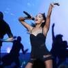 Ariana Grande en concert au Barclays Center à Brooklyn, New York, le 27 septembre 2015.
