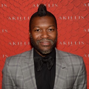 Exclusif - Djibril Cissé lors de la soirée de présentation de la collection "Python" du bijoutier Akillis à Paris le 23 juin 2015