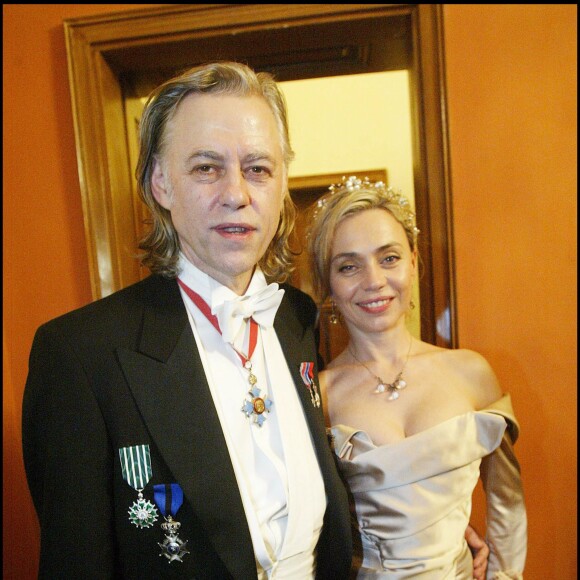 Bob Geldof et Jeanne Marine au Bal Philarmonique de Vienne, le 24 janvier 2008