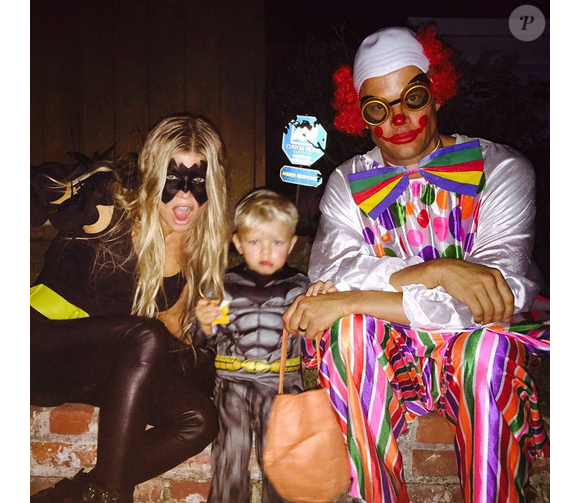 Fergie et son mari Josh Duhamel ainsi que leur fils Axl / photo postée sur Instagram.