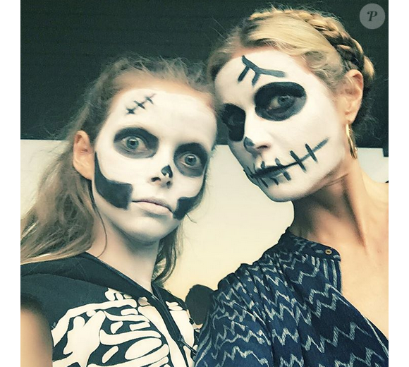 Gwyneth Paltrow et sa fille Apple / photo postée sur Instagram.