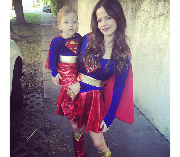Tammin Sursok et sa fille Phoenix / photo postée sur Instagram.