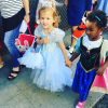 Haven la fille de Jessica Alba déguisée pour Halloween / photo postée sur Instagram.