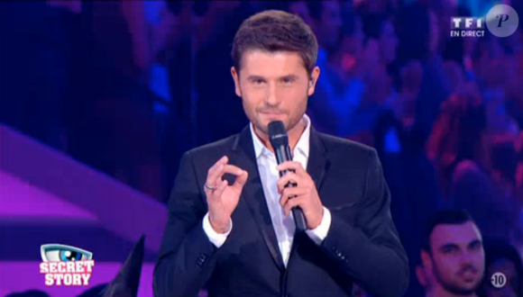 Christophe Beaugrand, dans l'hebdo de Secret Story 9, le vendredi 30 octobre 2015 sur TF1.