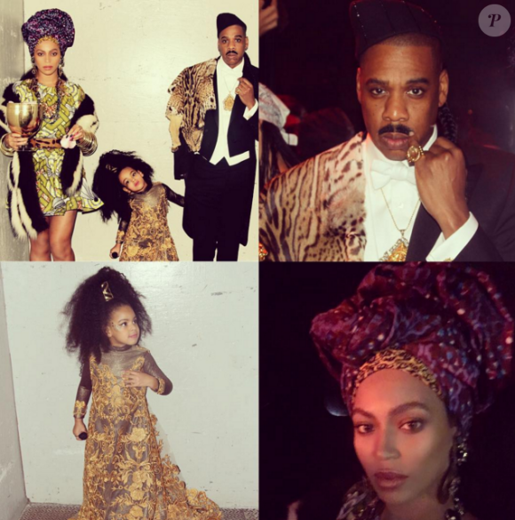 Beyoncé, Jay Z et Blue Ivy déguisés pour Halloween 2015