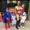 Kourtney Kardashian avec ses trois enfants et sa nièce North West fêtent Halloween 2015