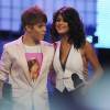 Justin Bieber et Selena Gomez lors des MuchMusic Video Awards à Toronto, Canada, le 19 juin 2011