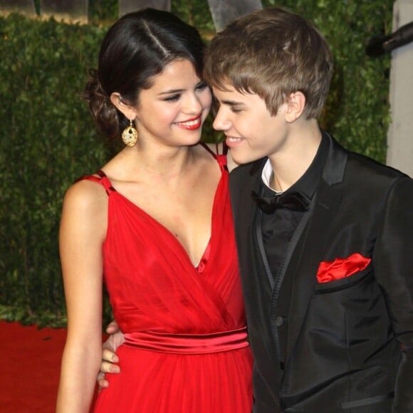 Selena Gomez, Justin Bieber à la soirée Vanity Fair, Los Angeles, le 27 février 2011