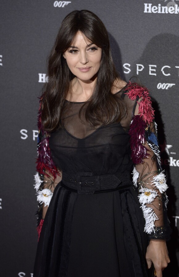 Monica Bellucci - Première du film "James Bond Spectre" à Madrid, le 28 octobre 2015.