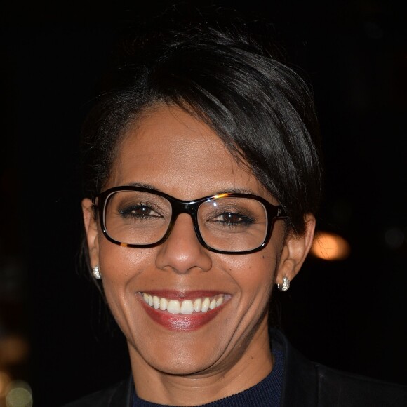 Audrey Pulvar - Cocktail pour le lancement du livre "Les bonnes chansons ne meurent jamais" de J. Sanchez au NoLita à Paris, le 4 novembre 2015. © Veeren/Bestimage