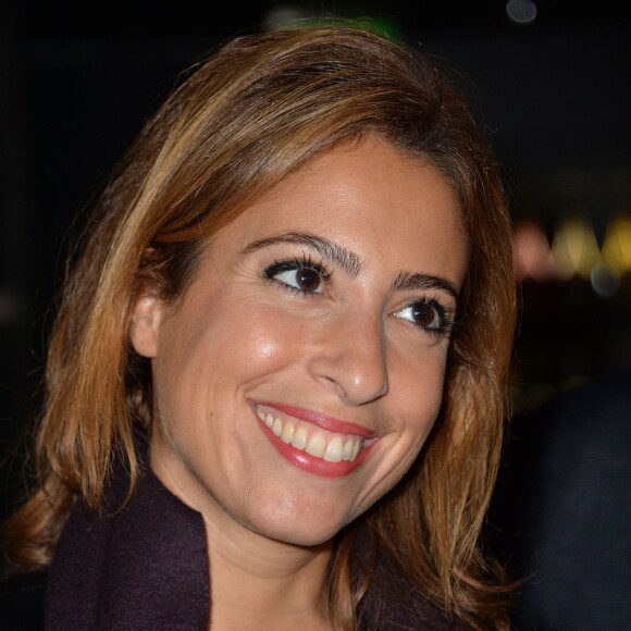 Léa Salamé - Cocktail pour le lancement du livre "Les bonnes chansons ne meurent jamais" de J. Sanchez au NoLita à Paris, le 4 novembre 2015. © Veeren/Bestimage