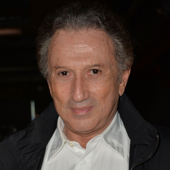 Michel Drucker - Cocktail pour le lancement du livre "Les bonnes chansons ne meurent jamais" de J. Sanchez au NoLita à Paris, le 4 novembre 2015. © Veeren/Bestimage