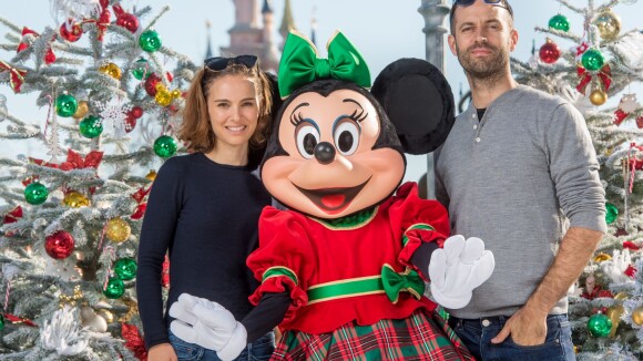 Natalie Portman et Benjamin Millepied : Journée plaisir à Disneyland Paris !