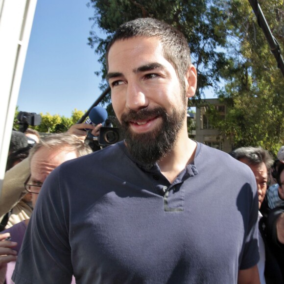Nikola Karabatic devant le tribunal correctionnel de Montpellier le 15 juin 2015