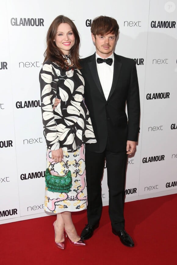 Sophie Ellis-Bextor et son mari Richard Jones lors de la cérémonie des "Glamour Woman of the Year Awards 2015" à Londres, le 2 juin 2015