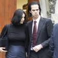Nick Cave et sa femme Susie au bureau du coroner pour connaître les circonstances du décès de leur fils Arthur à Brighton le 9 novembre 2015.