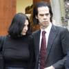 Nick Cave et sa femme Susie au bureau du coroner pour connaître les circonstances du décès de leur fils Arthur à Brighton le 9 novembre 2015.