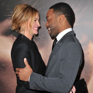 Julia Roberts et Chiwetel Ejiofor à la première de Secret in Their Eyes à Westwood, Los Angeles, le 11 novembre 2015.