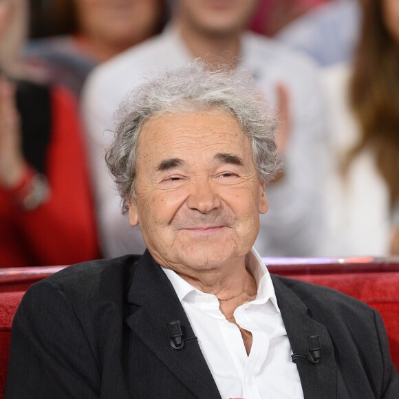 Pierre Perret - Enregistrement de l'émission "Vivement Dimanche" à Paris le 20 octobre 2015 et qui sera diffusée le 25 Octobre 2015, Invité principal Laurent Gerra. © Coadic Guirec