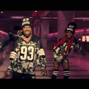 Image extraite du nouveau clip de Missy Elliott - WTF (Where They From) ft. Pharrell Williams - novembre 2015.