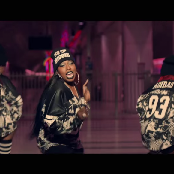 Image extraite du nouveau clip de Missy Elliott - WTF (Where They From) ft. Pharrell Williams - novembre 2015.