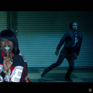 Image extraite du nouveau clip de Missy Elliott - WTF (Where They From) ft. Pharrell Williams - novembre 2015.