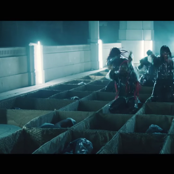 Image extraite du nouveau clip de Missy Elliott - WTF (Where They From) ft. Pharrell Williams - novembre 2015.
