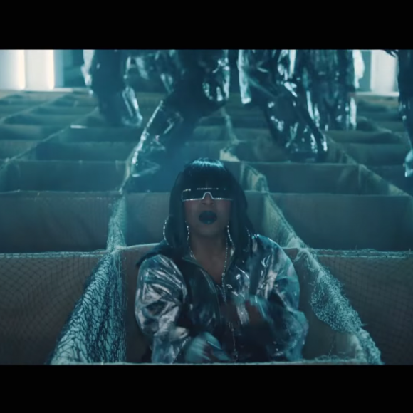 Image extraite du nouveau clip de Missy Elliott - WTF (Where They From) ft. Pharrell Williams - novembre 2015.